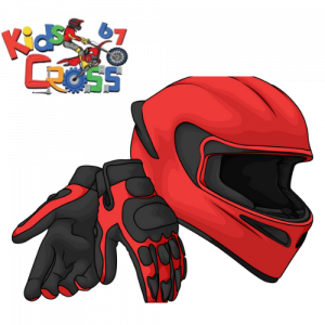 Équipement de protection moto sortie kidscross